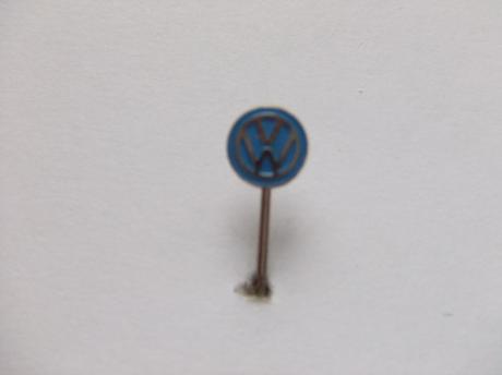 Auto Volkswagen logo blauw